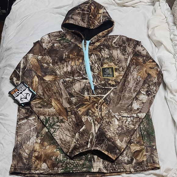 Realtree Tops - NWT Edge Realtre Ladies Fleece Hoodie Size L 12-14